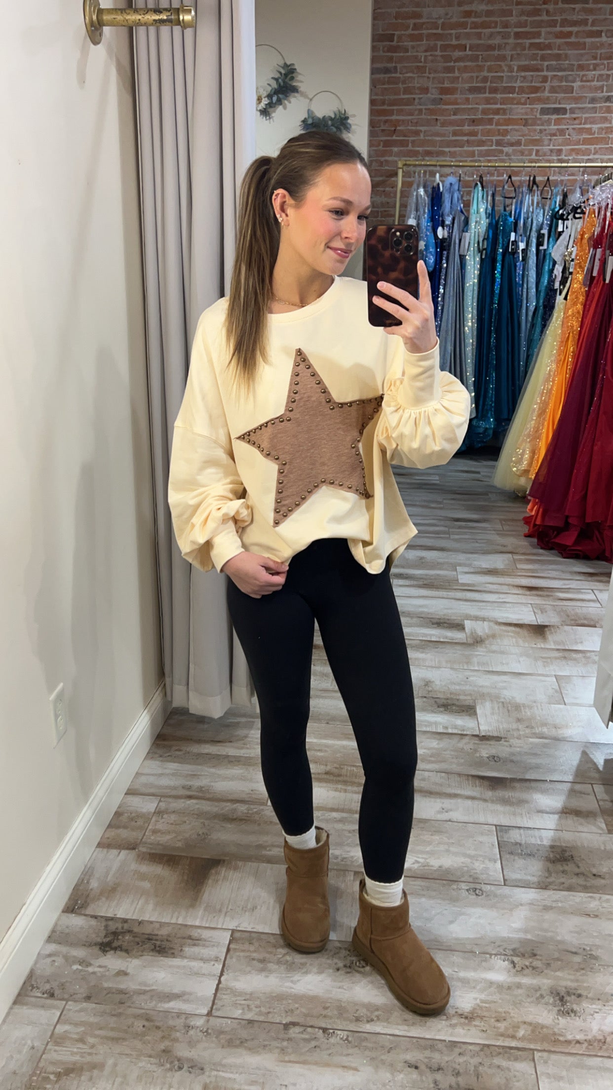 Star Graphic Top