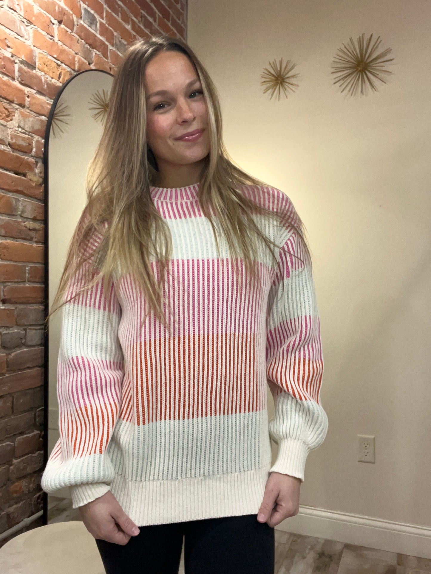 Rib Knitted Sweater