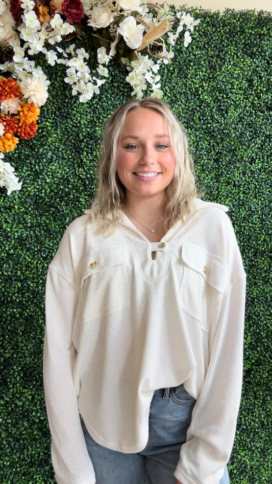 Ivory Knit top